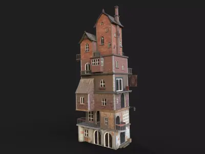 Elves house 3D model