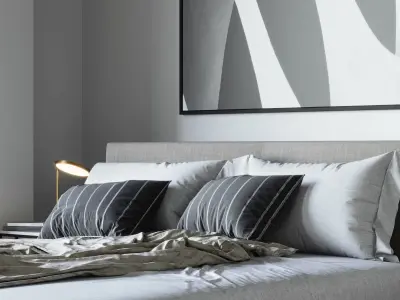 New York Apartment interior scene 3D model
