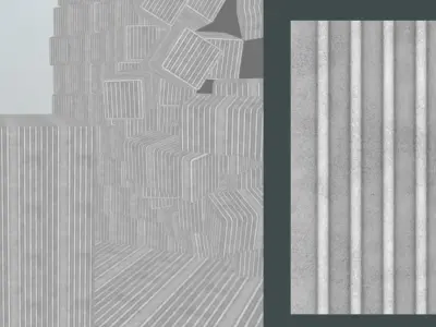 Tactile Warning Surface 2 - Texture Set  25 Texture