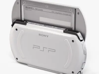 Sony PSP Go N1008 Low-poly 3D model