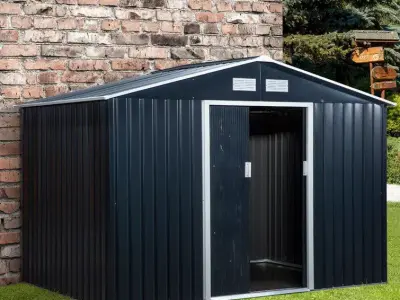 Metal Garden Shed 3D model