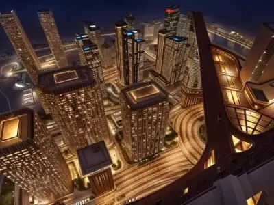 Modern Shopping Mall 3D Model 3D model purchase