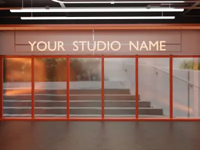 Your Dance Studio 3D model