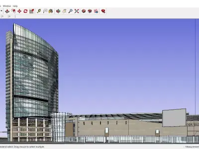 Sketchup Shopping Center C7 3D model