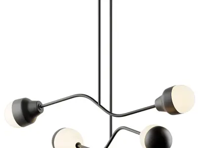 PENDANT LAMP AMBIGUO TYPE-03 BY SAAREPERA and MAE 3D model