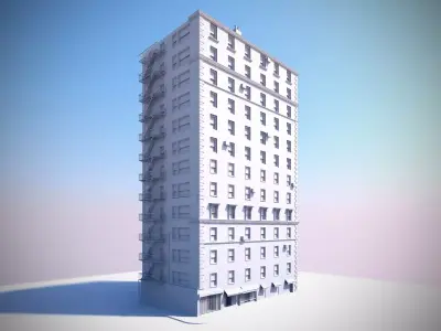 New York Building 3D model