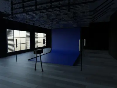 Professional Studio  Low-poly 3D model purchase