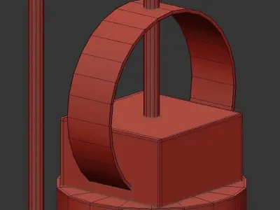 BOWIE PENDANT 3D model