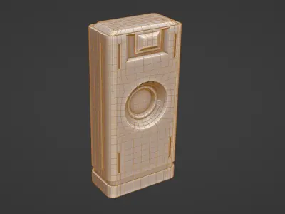 HardSurface - Sci-Fi Light Box 3D model