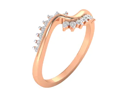 Women Ring Render 3dm STL MTL SLC JCD OBJ FBX Details 3D print model 87