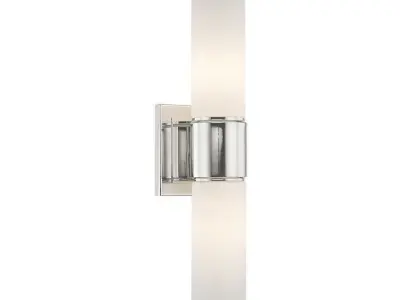 Baleria Steel Flush Mounted Sconce Free 3D model