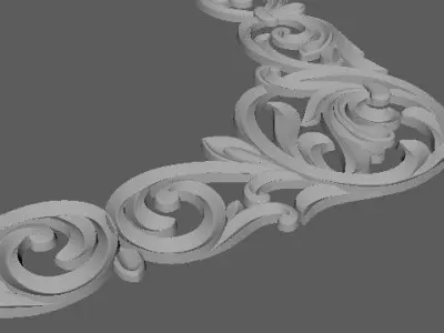 dekor ornament 3D model 96