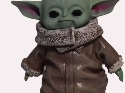 Baby Yoda 3D print model