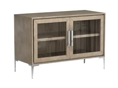 BENOIT GLASS 4-DOOR SIDEBOARD 3D model