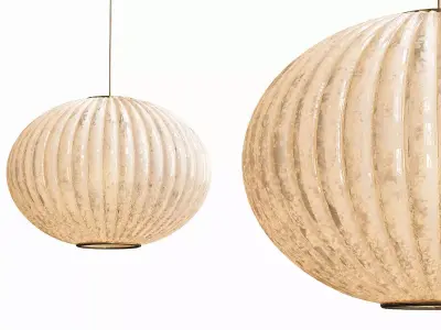 Coral Seaurchin Pendant Light 3D model
