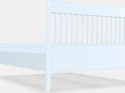 IDANAS Bed frame 1 3D model