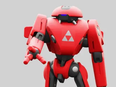 ANDROID IKAROUS  RIGGED 3D model