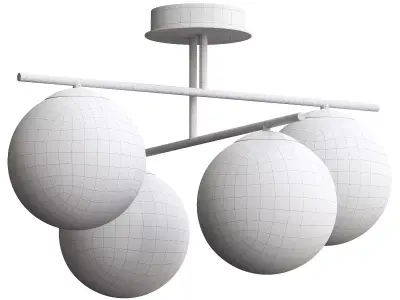 Aurora ceiling light 3D model