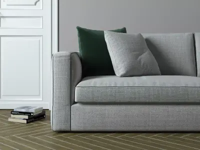 Laguna 3 Seater Maxi Sofa 3D model