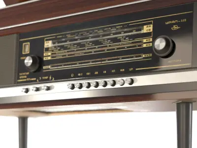 Radiola Ural-112 3D model