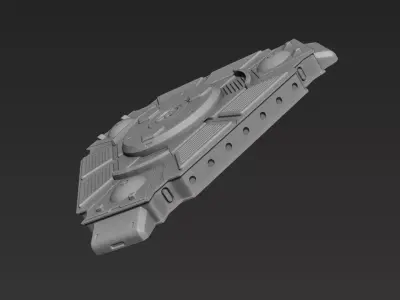 Base SciFi 02 3D print model