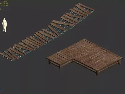 Palace Entrance - Pier 3D model
