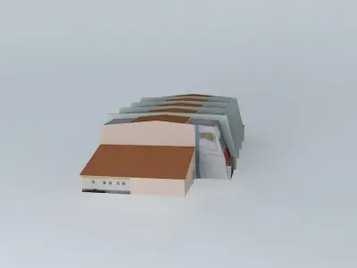 Basketball center 3D model