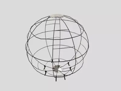 Old Globe Climber Low-poly 3D model