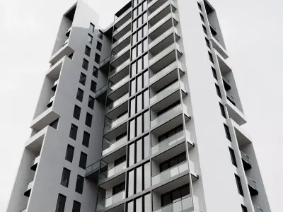 RESIDENTIAL BUILDING NO99 A 3D model