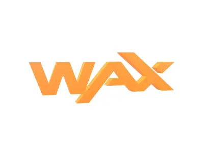 WAX Coin v1 001 Low-poly 3D model