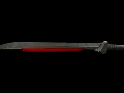 Sci-Fi Sword 3D model get