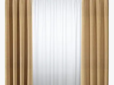 MARIAM Curtains 3D model