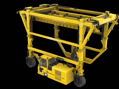  Combi-SC Straddle Carrier - Yellow 