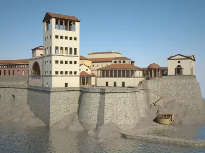 Villa Laurentina 3D model