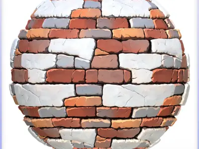 Stylized Wall Seamless Texture Texture 127