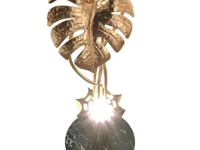 Rainforest Floor Lamp - ABITANT CASTRO 3D model