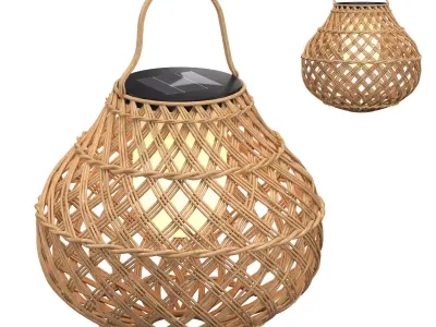 Pedro Series Pot Outdoor Lighting 3D model