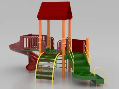 Play Booster 3D model