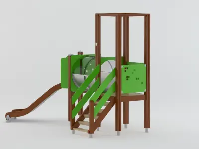 Lappset Activity Tower 04 3D model