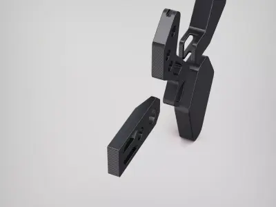 Element carbon bodypart  3D model