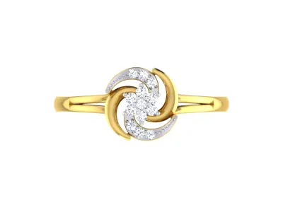 Women Ring Render 3dm STL OBJ FBX Details 3D print model 22