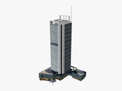 275 George Street Low-poly 3D model