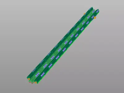Heritage Carpet Pattern Bracelet 3D print model