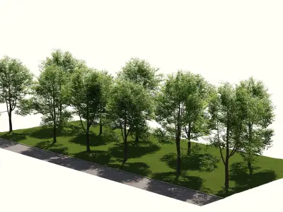 Landscape toolkit street 3D model