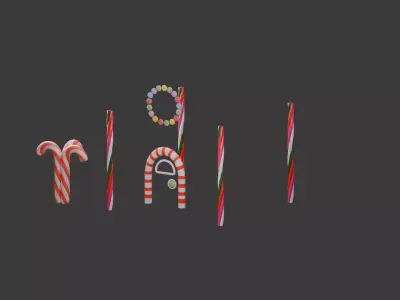  Gingerbread House  3D model