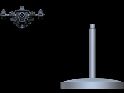 Astromercs Dreadnaught 3D print model