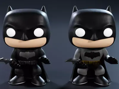 Funko Batman 3D model