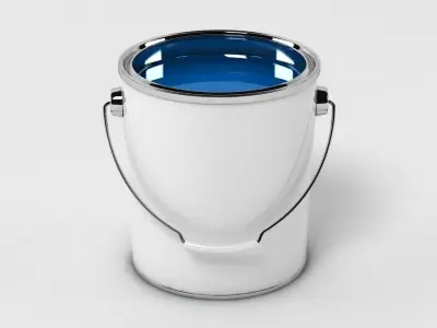 Bucket of Paint 2 3D model