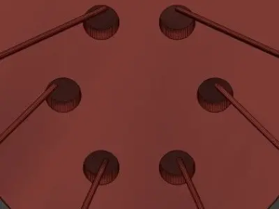 Montfaucon Chandelierr 3D model