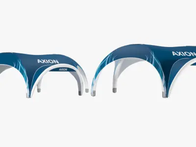 Tents Hexa inflatable no walls Axion 3D model